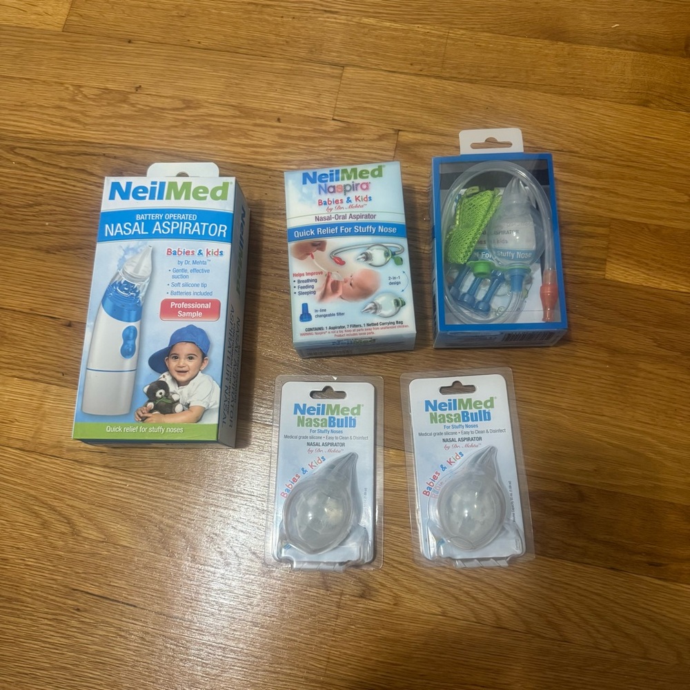 Kids newborn lot all new ! For stuffy nose